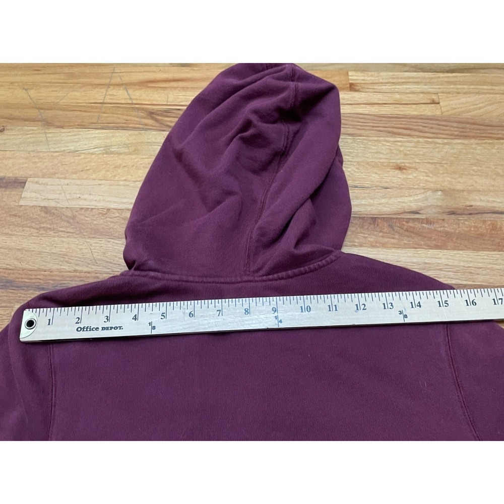 Lucky Brand Women's S Red Hoodie Cotton Full Zip Y2k Vintage Embroiderd Aztec - Picture 6 of 10